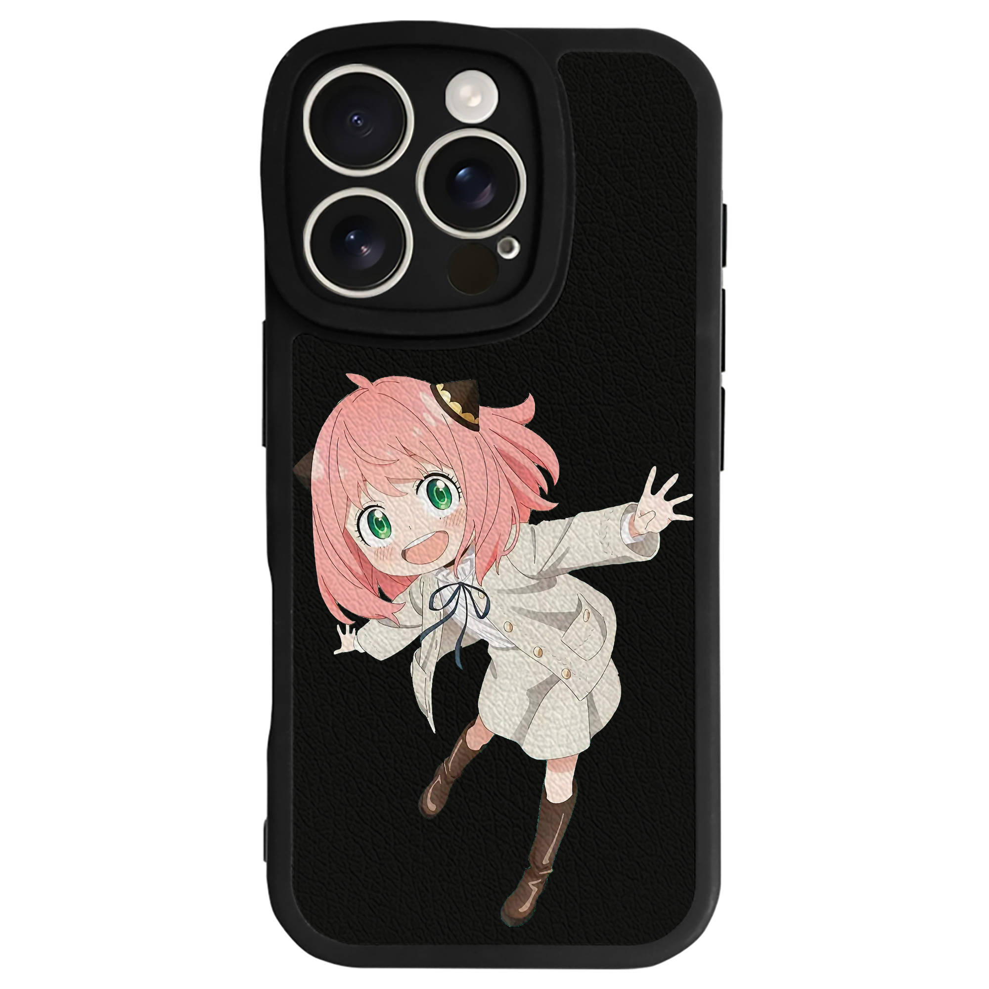 （画像用） SPY×FAMILY间谍家家酒 【iPhone 16シリーズ対応】シリコンスマホケース（レザー調） 材質：シリコン